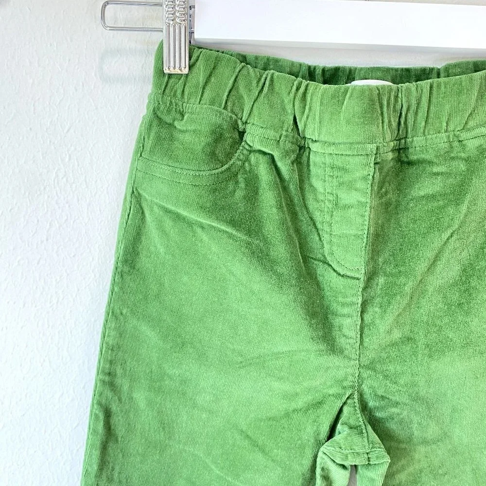 Mini Boden Corduroy Pants Green NWT 11